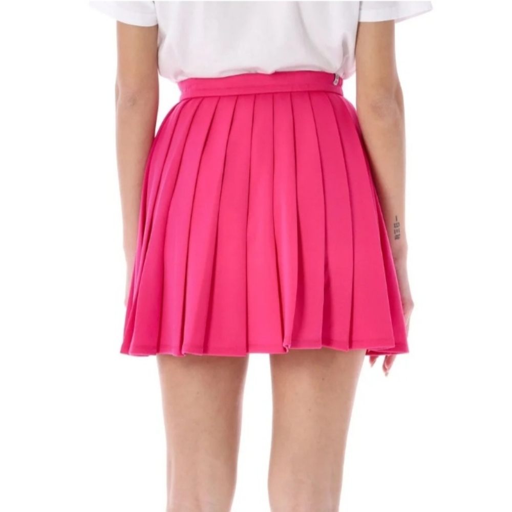 Barbie Pink Pleated Mini Skirt size M
